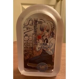 Fate Stay Night Saber Limited Edition Clock Tested Working